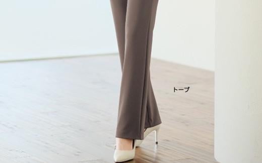 ボナンザ ストレートパンツ(トープ3L・股下80cm)  ARIKIパンツ ファッション レディースファッション パンツ レディースパンツ リラックスフィット 女性用 服 広島県福山市/有木株式会社 [BAFM285]