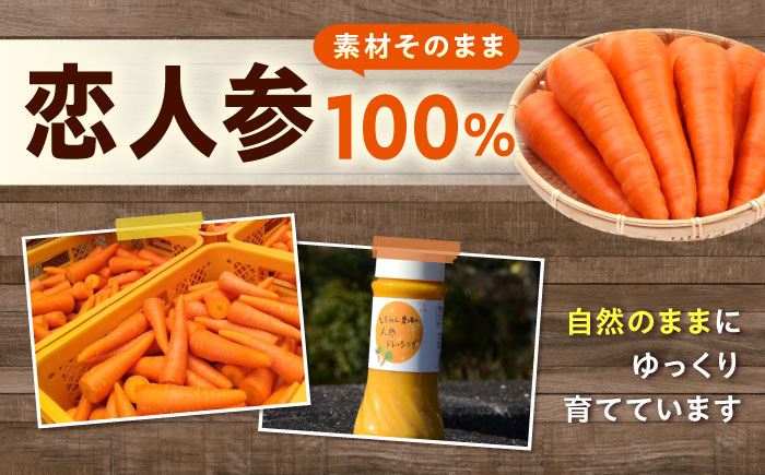ドレッシング 人参ドレッシング 3本 ソース 人参 にんじん 野菜 やさい サラダ しゃぶしゃぶ 広島県福山市/しもみん農場 [BAGT007]
