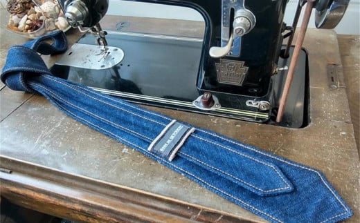 ネクタイ 【ダブルセルビッジ＜selvedge series 04＞】 福山産デニム使用 デニムネクタイ  広島県福山市/office ROBE DE SETOUCHI ネクタイ プレゼント ギフト デニム メンズ [BAAF027]