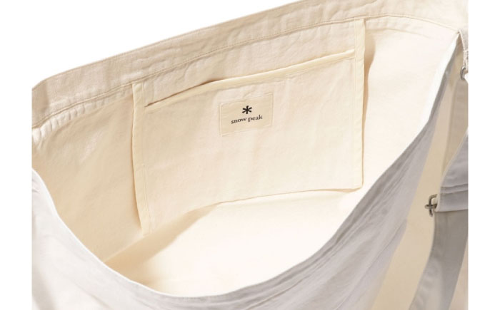 バック FUKUYAMA Denim Shoulder Bag（カラー：Ecru） 広島県福山市/株式会社スノーピーク バッグ ショルダーバック デニム レディース メンズ 斜めがけ [BACO009]