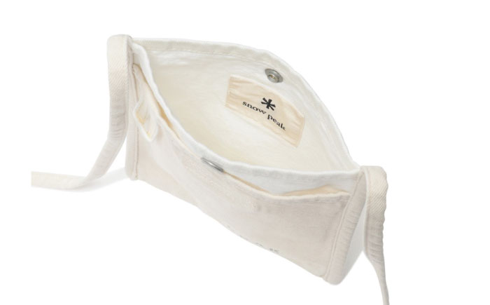 バック FUKUYAMA Denim Sacoche（カラー：Ecru） 広島県福山市/株式会社スノーピーク サコッシュ ショルダーバック デニム レディース メンズ 斜めがけ [BACO012]