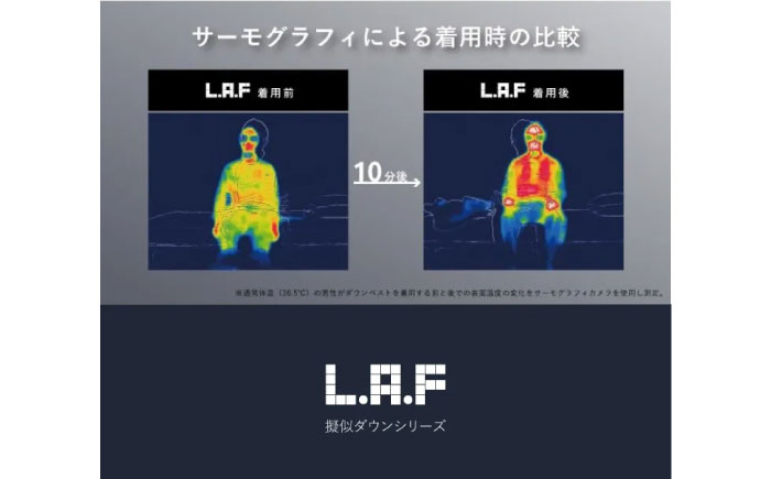 ベスト 洗えるダウンベスト「L・A・F」 Lサイズ 毎日使えるエシカルダウンベスト 広島県福山市/イシケン株式会社 ダウンベスト インナーベスト インナーダウン ダウン 羽毛 防寒 撥水 洗濯可 洗える ウォッシャブル 軽量 軽い 暖かい [BAAK143]