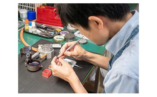 ラペルピン 福山城歴代藩主 家紋ラペルピン＜家紋C：阿部家＞ 広島県福山市/シルバークラフトマル メンズ レディース シルバー925 シルバー 磨き クロス付き [BAAU002]