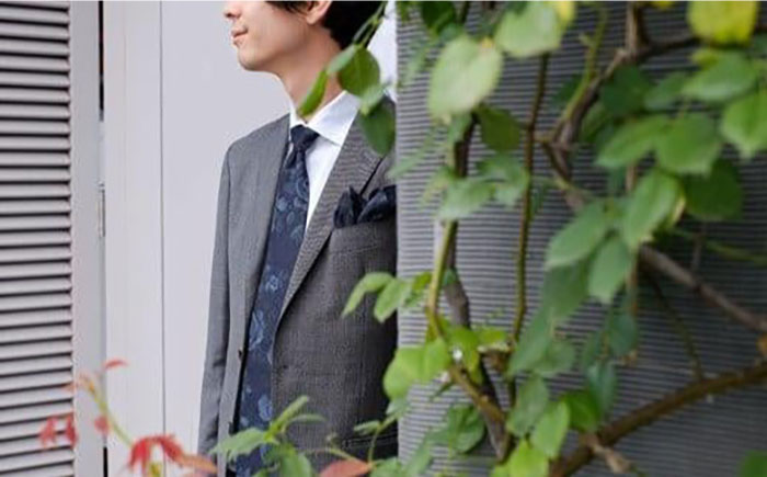 ファッション 500年ネクタイ＆チーフ ファッション フォーマルウェア アクセサリー 福山産デニムの逸品 広島県福山市/株式会社アクセ [BACB002]