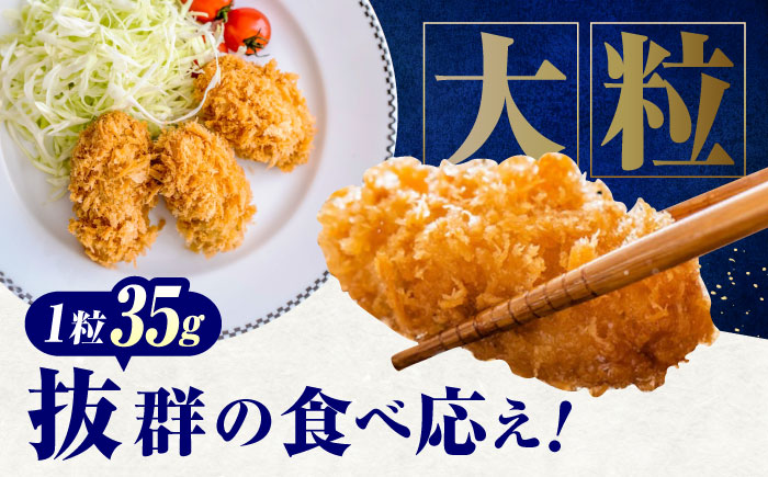 【スピード発送】冷凍 大粒 カキフライ 60粒 広島県産 冷凍カキフライ 広島牡蠣 牡蠣 かき カキ  料理 簡単 魚介類 海鮮 ギフト 広島県福山市/クニヒロ株式会社 [BACG007]