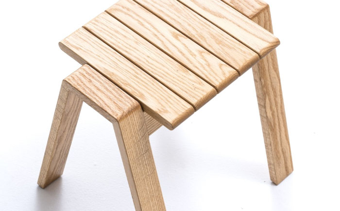 家具 kitoki 小泉誠デザイン WK49.stacking stool(スタッキングスツール) 広島県福山市/若葉家具株式会社 スツール 木製 おしゃれ 北欧 サイドテーブル [BADX004]