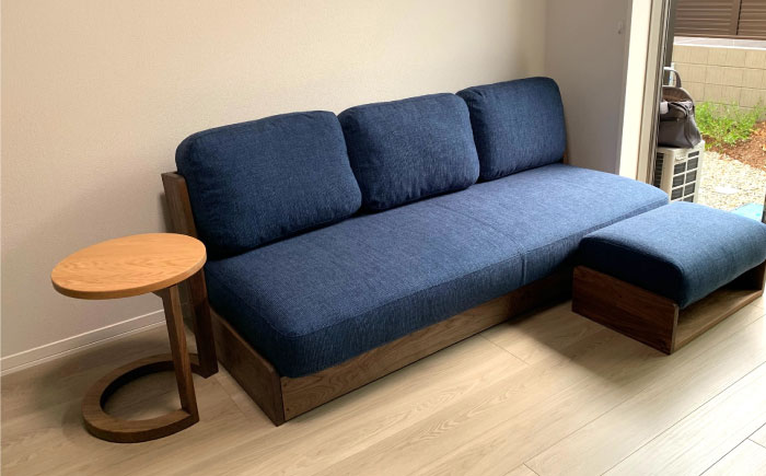 家具 kitoki 小泉誠デザイン WK30.side table（サイドテーブル）広島県福山市/若葉家具株式会社 テーブル 木製 おしゃれ 北欧 サイドテーブル スツール 無垢材 軽量 [BADX006]