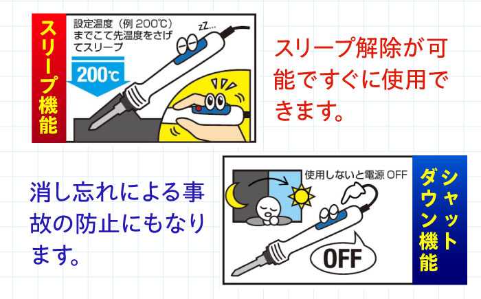 工具 鉛フリーはんだ対応 デジタル温調はんだこて Smart Iron(R) PX－280 広島県福山市/太洋電機産業株式会社 はんだごて DIY 鉛フリー 溶接 熱工具 [BAEG001]