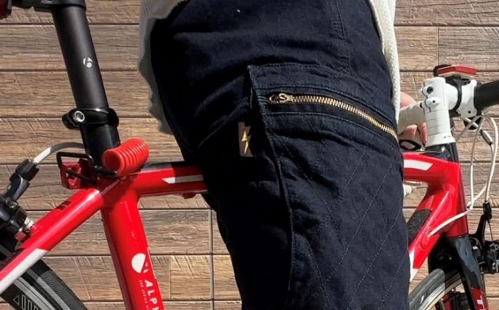 【びんご圏域連携】ジーンズ Fire jeans　【インディゴ/Lサイズ】[resfa] ジーンズ デニム ストレッチデニム ファッション 衣類 広島県福山市/有限会社ヒカミコーポレーション [BAFF003]