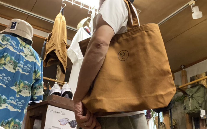 バッグ 福山キャッスル トートバッグ ナチュラル FYC バッグ お洒落 おしゃれ 広島県福山市/有限会社ホルス [BAFG042]