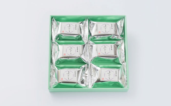 ゼリー 瀬戸内産 沼隈ぶどうピオーネゼリー 12個入り ゼリー スイーツ デザート おやつ 果物 お菓子 スイーツ 甘い 広島県福山市/有限会社勉強堂 [BAFL005]