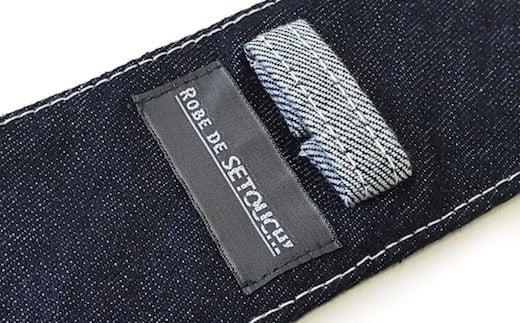 ネクタイ 【せとうちブルー／ホワイトステッチ】福山産デニム使用 デニムネクタイ 広島県福山市/office ROBE DE SETOUCHI ネクタイ プレゼント ギフト デニム メンズ [BAAF015]