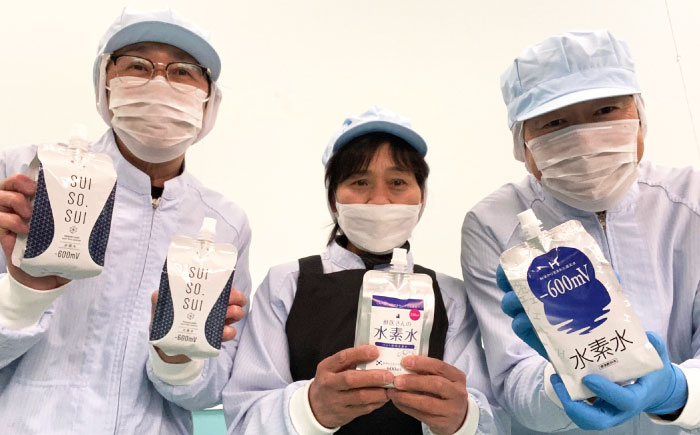 水素水 530ml×30本 おいしい水 パウチ 水素水 飲料 水素入り ソフトドリンク 人気 おすすめ 広島県福山市/株式会社マイナス600ミリボルト [BADB001]