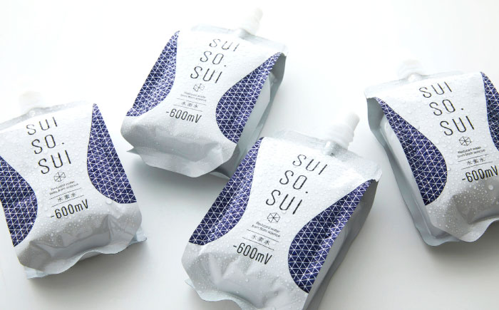 水素水 330ml×30本 おいしい水 パウチ 水素水 飲料 水素入り ソフトドリンク 人気 おすすめ 広島県福山市/株式会社マイナス600ミリボルト [BADB003]