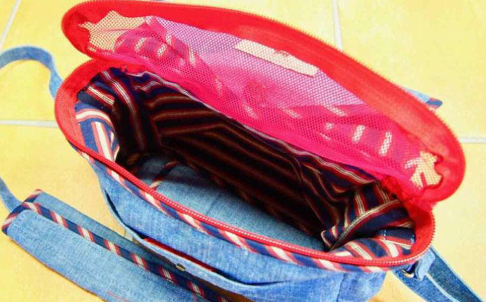 かばん デニムお散歩バッグ かばん バック ペット ショルダー おしゃれ 便利 愛犬家 リード 広島県福山市/坂本デニム株式会社 [BADR001]