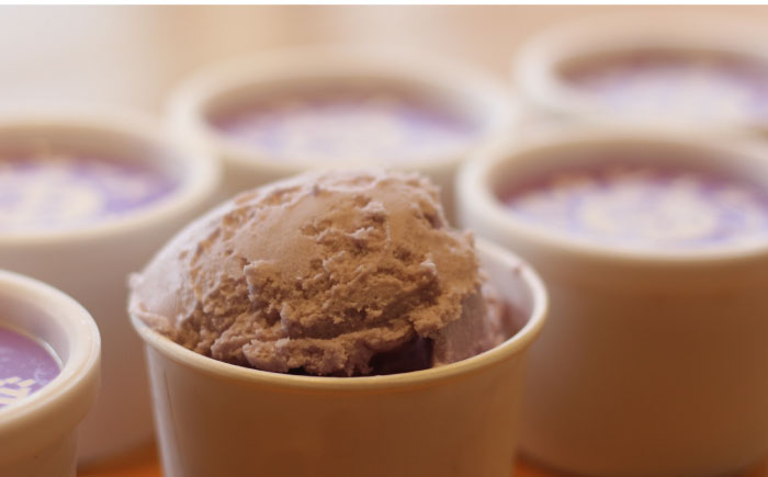 【全12回定期便】沼南ミルクジェラート 沼隈ぶどう ６個　アイス  ぶどう  アイス アイスクリーム デザート スイーツ ご当地 広島県福山市/甚ごろう [BAEC044]