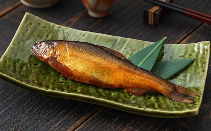 鮎の甘露煮 450g 桐箱入 広島県福山市/星野商事株式会社 無憂舘 鮎 あゆ 甘露煮 小分け 真空 ギフト プレゼント [BAEE001]