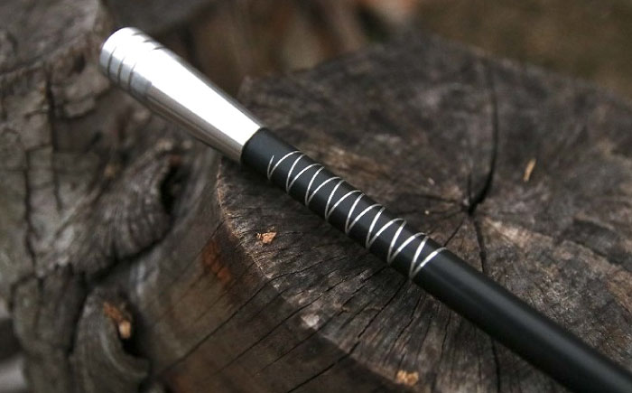 《IPPOPRODUCTS》火吹き棒【IBUKI （イブキ）】（BLACK）広島県福山市/池田鉄工有限会社【BAEI007】