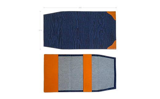 ブックカバー ノートカバー A4 スタンダード ブックカバー デニム ノート 本 カバー 文庫本 お洒落 おしゃれ 木製 本革 広島県福山市/有限会社アルファ企画 [BAFB016]