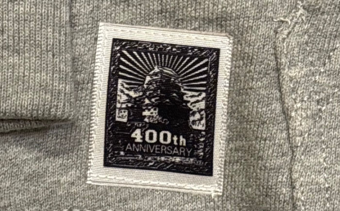 パーカー FYC 福山キャッスルシリーズ 裏パイルパーカー 【グレー/Mサイズ】　パーカー ファッション 衣類 福山城 ユニセックス 男女兼用 広島県福山市/有限会社ホルス [BAFG005]