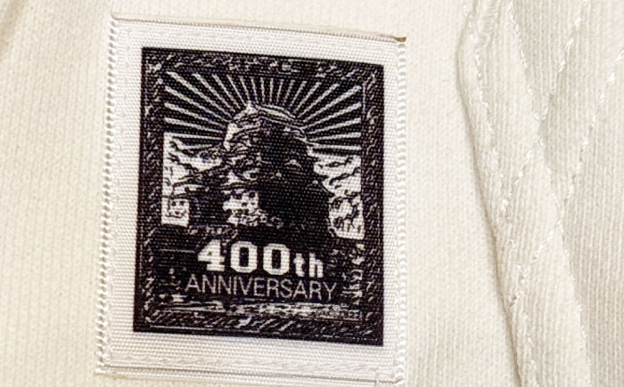 パーカー FYC 福山キャッスルシリーズ 裏パイルパーカー 【ホワイト/Mサイズ】　パーカー ファッション 衣類 福山城 ユニセックス 男女兼用 広島県福山市/有限会社ホルス [BAFG008]