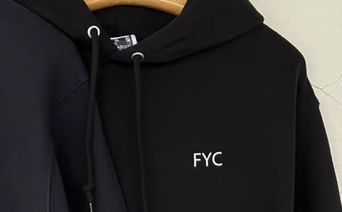 パーカー FYC 福山キャッスルシリーズ 裏パイルパーカー 【ブラック/Mサイズ】　パーカー ファッション 衣類 福山城 ユニセックス 男女兼用 広島県福山市/有限会社ホルス [BAFG002]