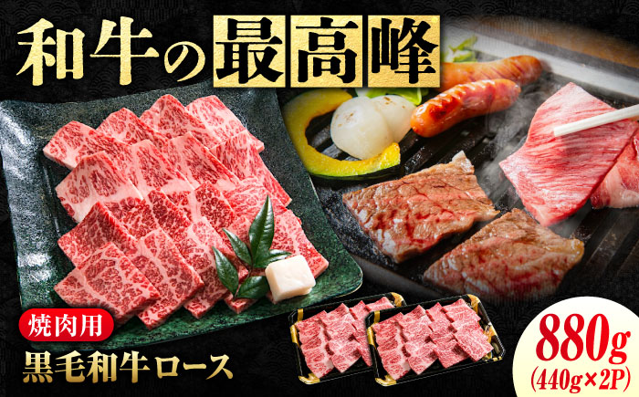 なかやま牧場 黒毛和牛 ギフト 神石牛 (ロース焼肉用 440g×2) 広島県福山市/株式会社なかやま牧場 牛肉 なかやま牛 国産 お肉 ギフト 贈答 [BACT006]