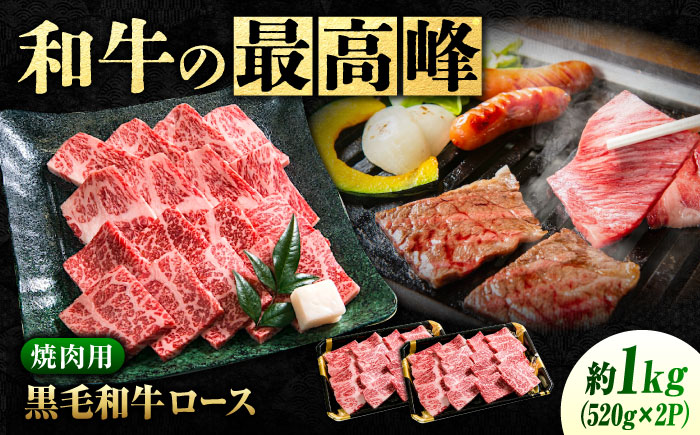 なかやま牧場 黒毛和牛 ギフト 神石牛 (ロース焼肉用 520g×2) 広島県福山市/株式会社なかやま牧場 牛肉 なかやま牛 国産 お肉 ギフト 贈答 [BACT007]