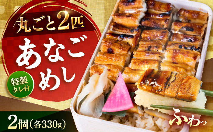 アナゴ 甚ごろうのあなごめし 2個セット アナゴ 穴子 あなご 弁当 お弁当 広島県福山市/甚ごろう [BAEC001]