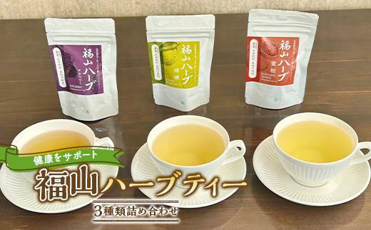 紅茶 健康をサポートする福山ハーブティー３種類詰め合わせ（1g×5ケ）×3種 広島県福山市/パディントン ハーブティー ハーブ 柑橘 お湯出し 詰合せ 健康 [BAAX002]