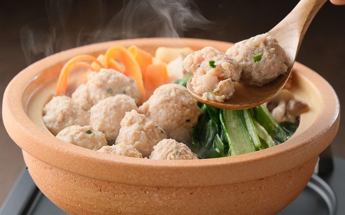 ヤゲン軟骨入りつみれ 500g×2パック（合計1kg）/鶏肉 鍋 ミンチ