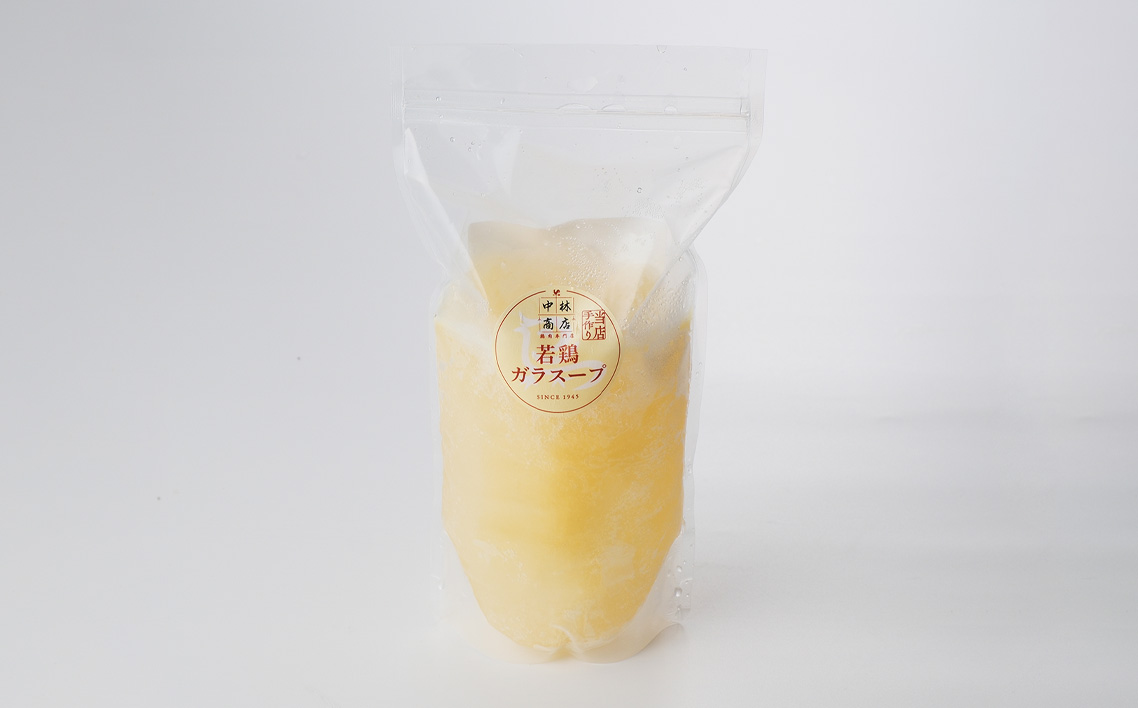 若鶏ガラスープ600g×4本set/だし 調味料 保存料不使用