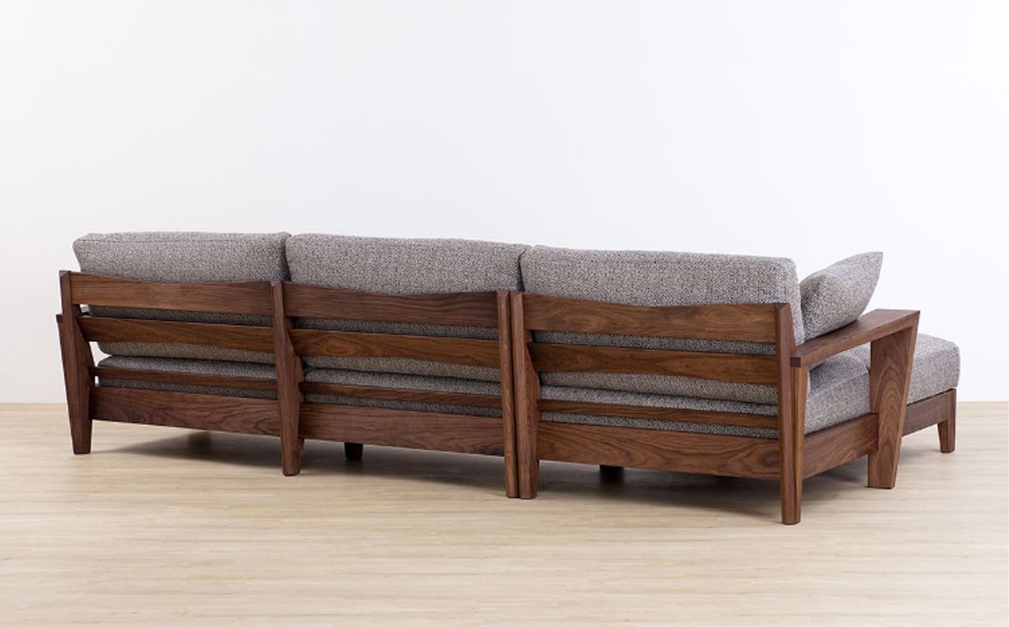 （レッドオーク）AUTHENTICITY SOFA E COUCH BK（ブラック）