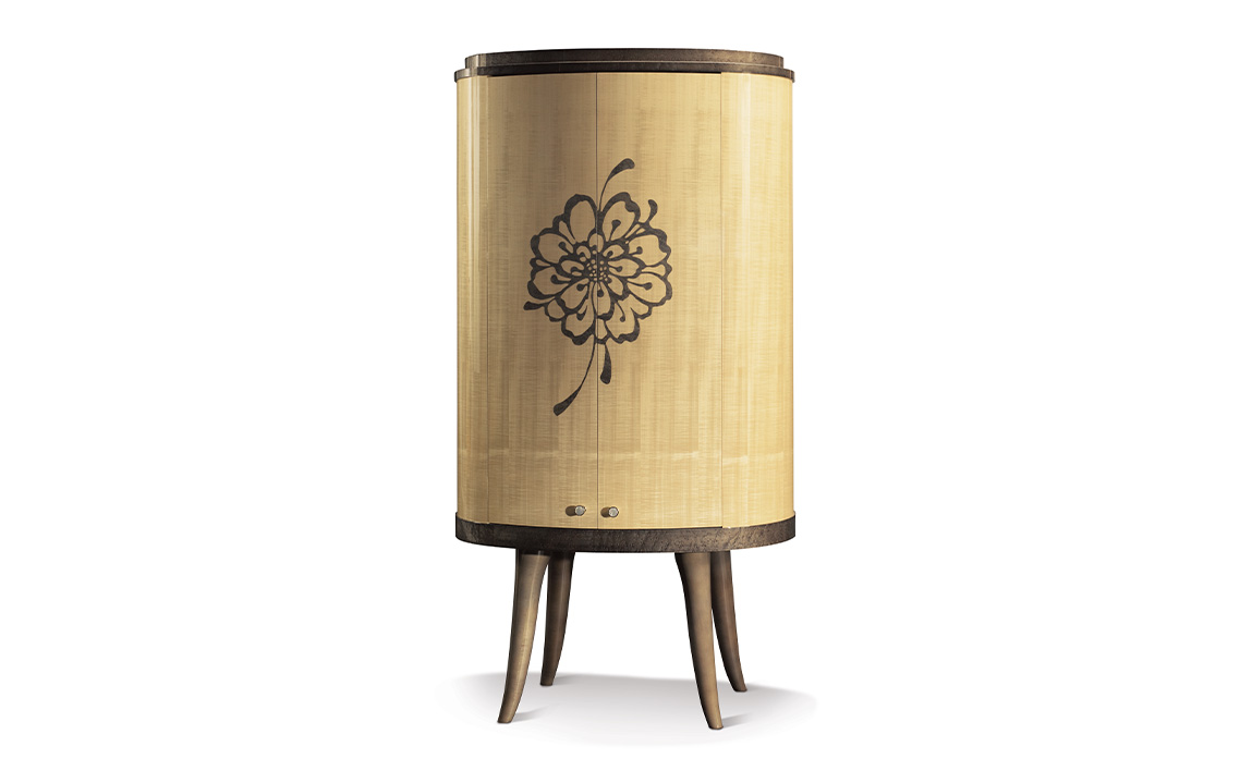 Chrysanthemum Cocktail Cabinet Light