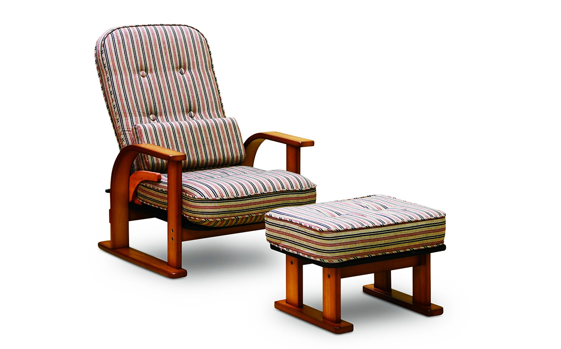 肘付き 高座椅子専用 オットマン