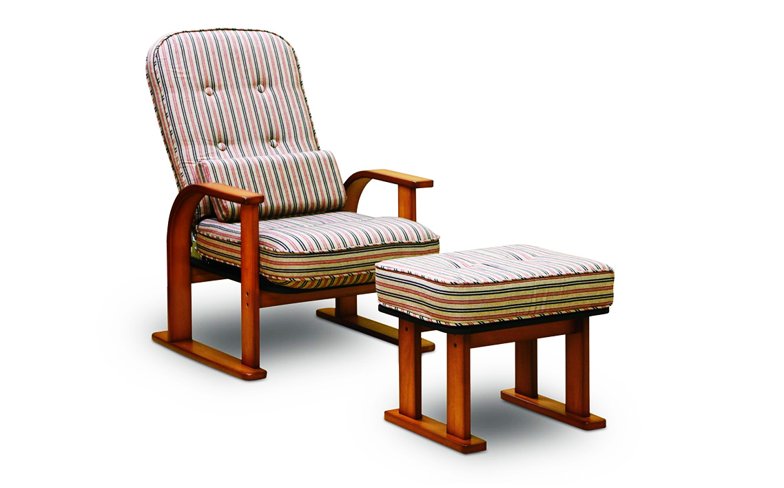 肘付き 高座椅子専用 オットマン　ハイタイプ用