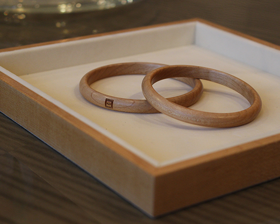 SHINBEY　バングル　ナチュラル　S