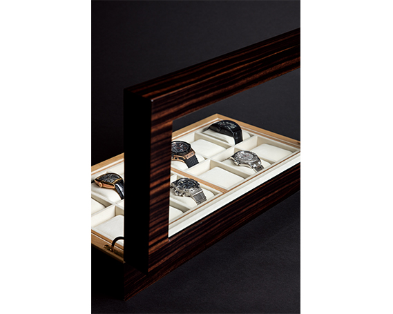 クリスタル　時計ケース　No.6