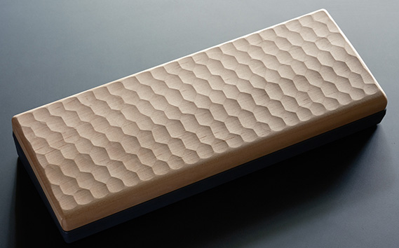 HHKB専用亀甲名栗メープル製パームレスト＆ルーフ 200g