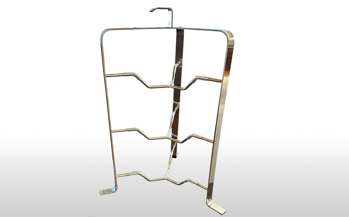 両面研磨 ステンレス製 ケーキスタンド×1