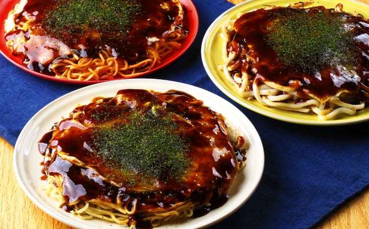 備後 府中焼き 麺くらべセット（3枚入り）