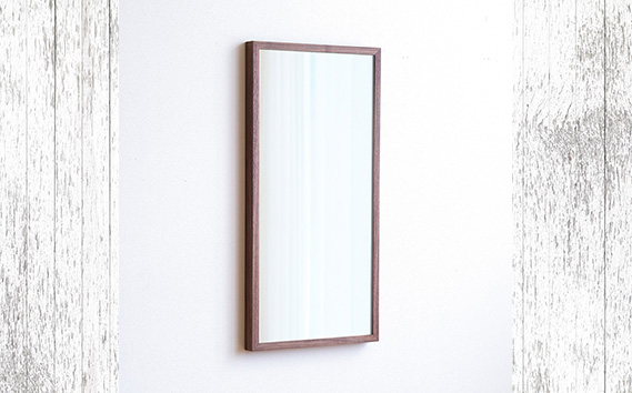 府中家具　Mirror SANO　42×84　ウォールナット