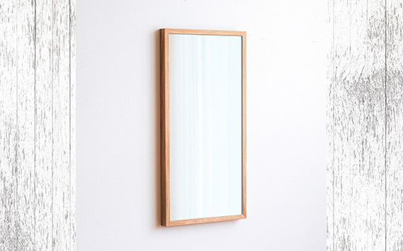 府中家具　Mirror SANO　42×84　オーク