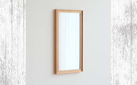 府中家具　Mirror VALLE　42×84　オーク