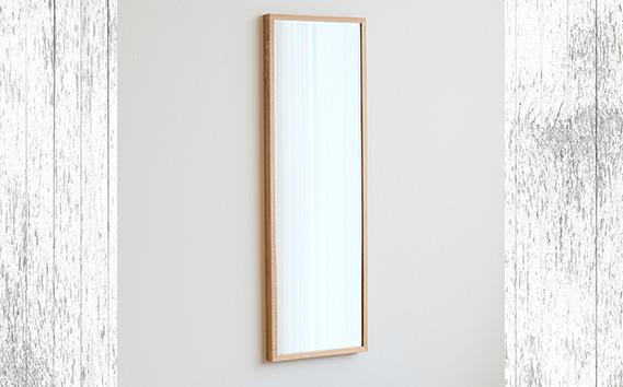 府中家具　Mirror SANO　42×126　オーク
