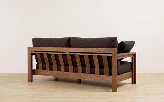 （ウォールナット）AUTHENTICITY FINE SOFA RB RD（レッド）