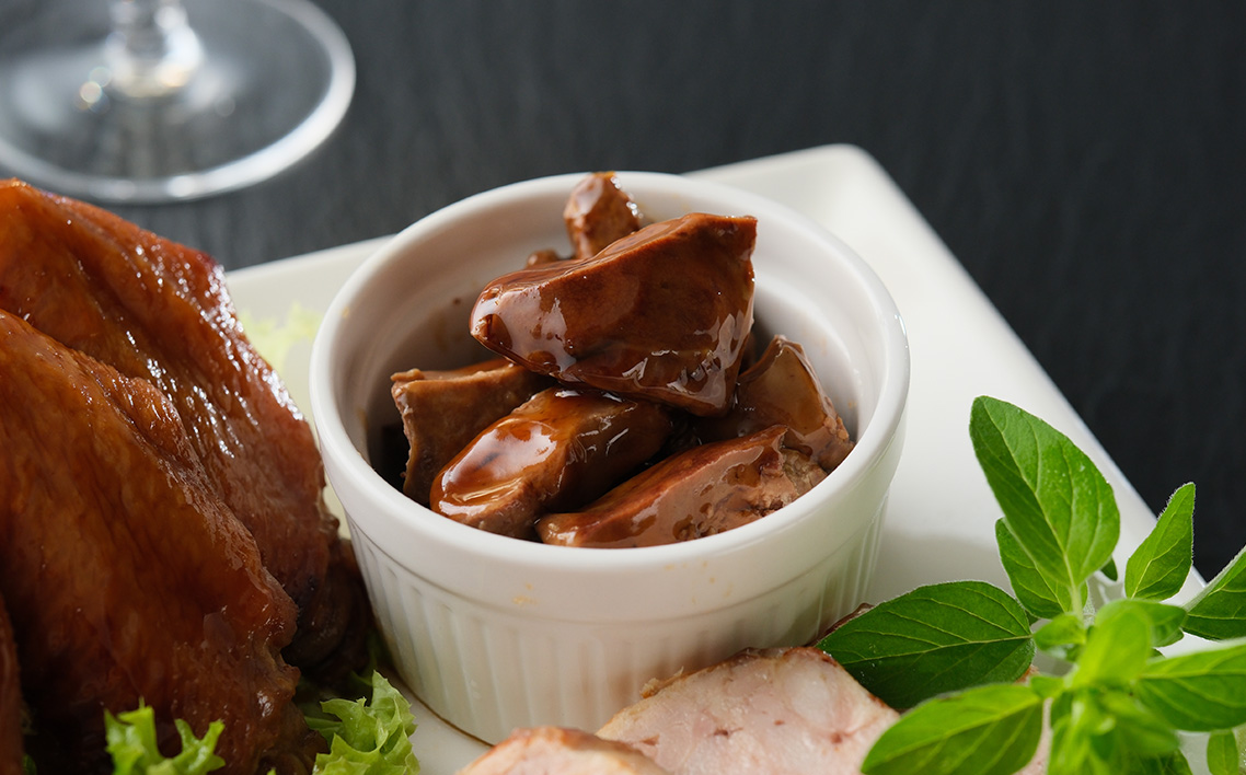 中林商店のおつまみset/鶏肉 肝肉 レバー 手羽先 チキンロール