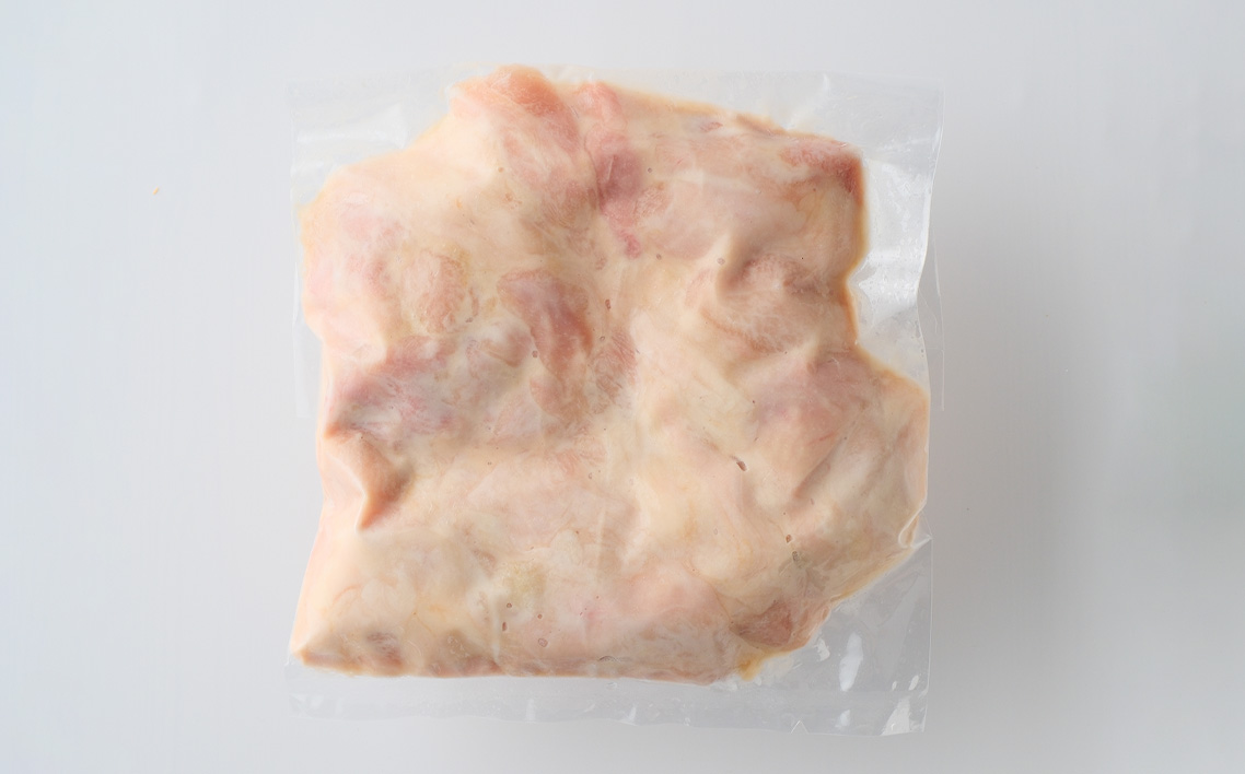 朝引き鶏の唐揚げ用モモ肉/衣付400g×2パック（合計800g）/簡単