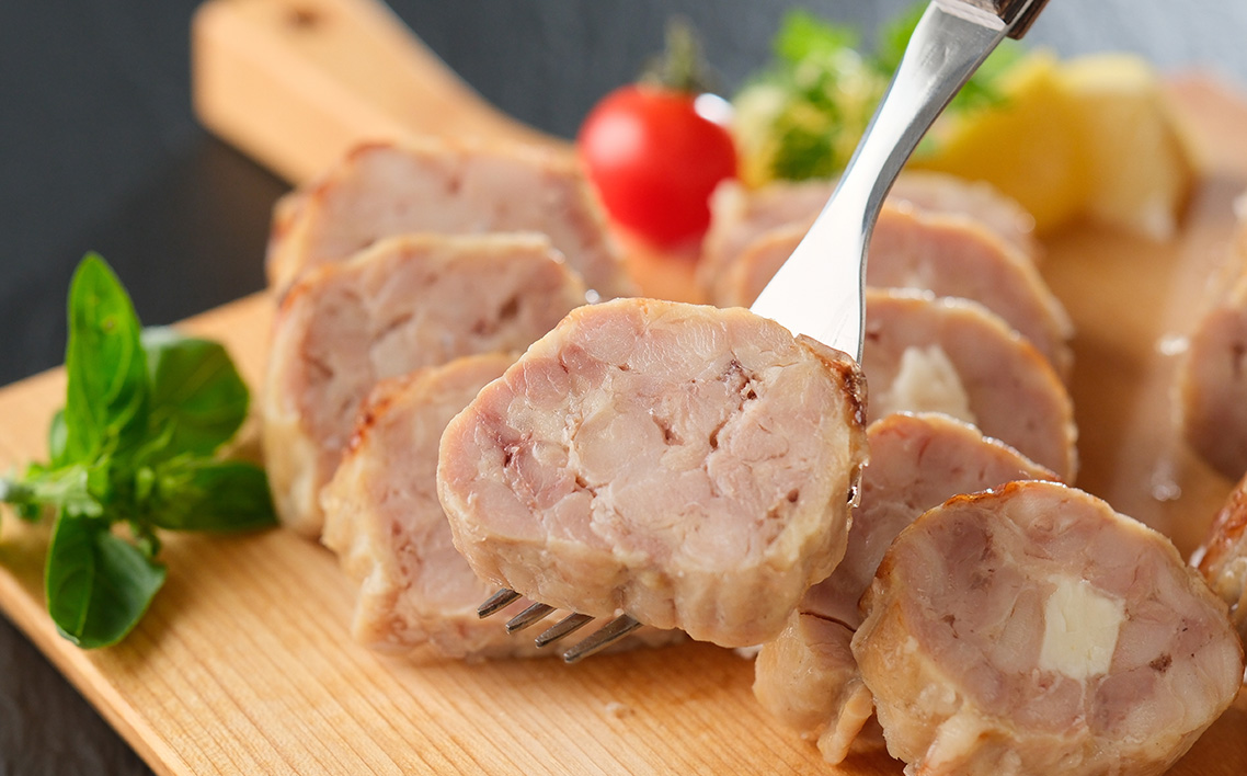 中林商店のチキンロール3種set/鶏肉 おかず 簡単調理 チャーシュー