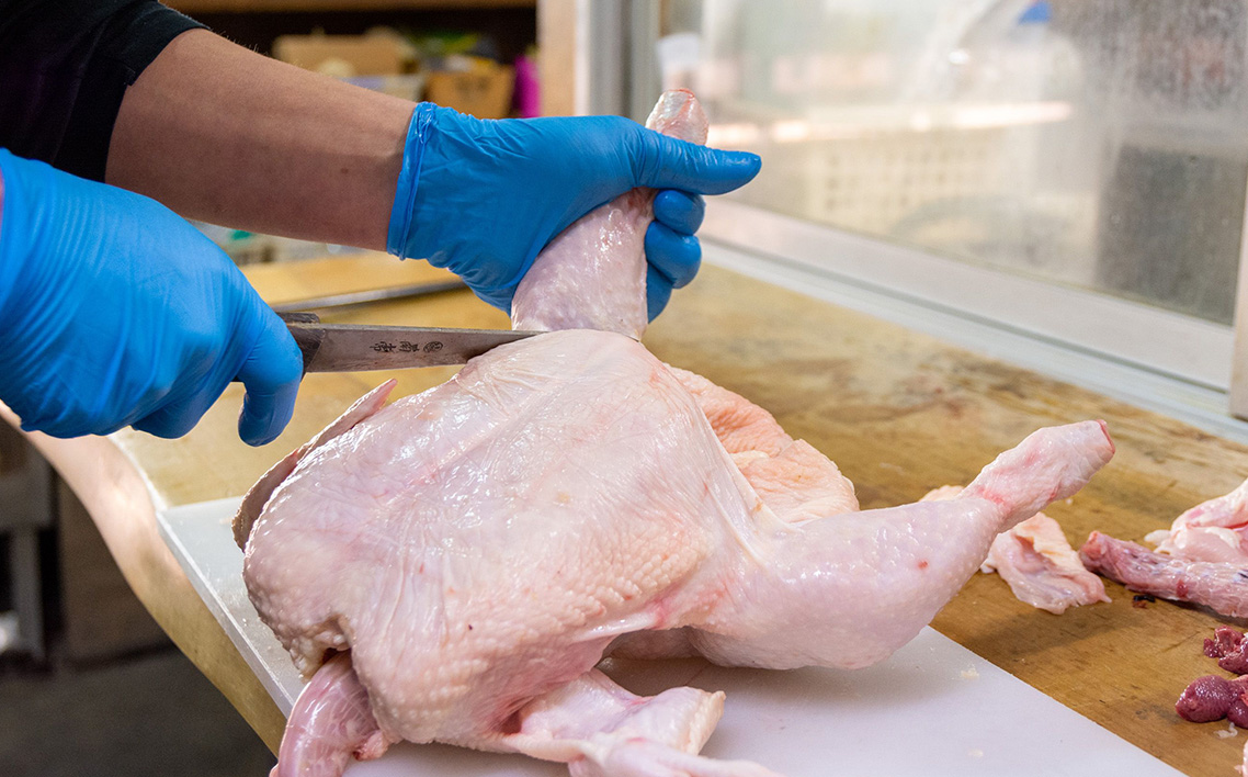 中林商店のローストチキンレッグ3本入り/鶏肉 クリスマス 誕生日 お祝い